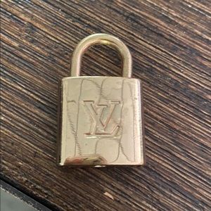 Padlock pendant charm